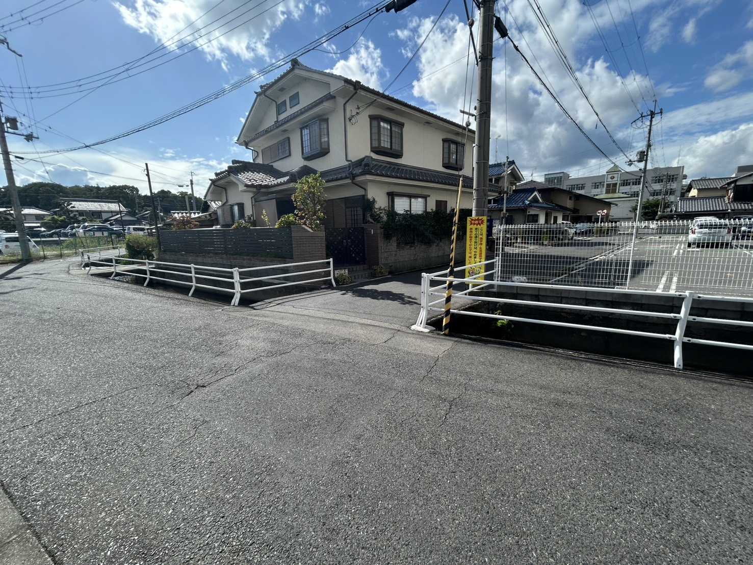 35ｍほど進み再度右折していただきます。