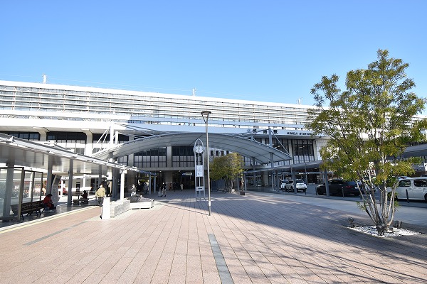 ＪＲ姫路駅下車し南口出口へ。