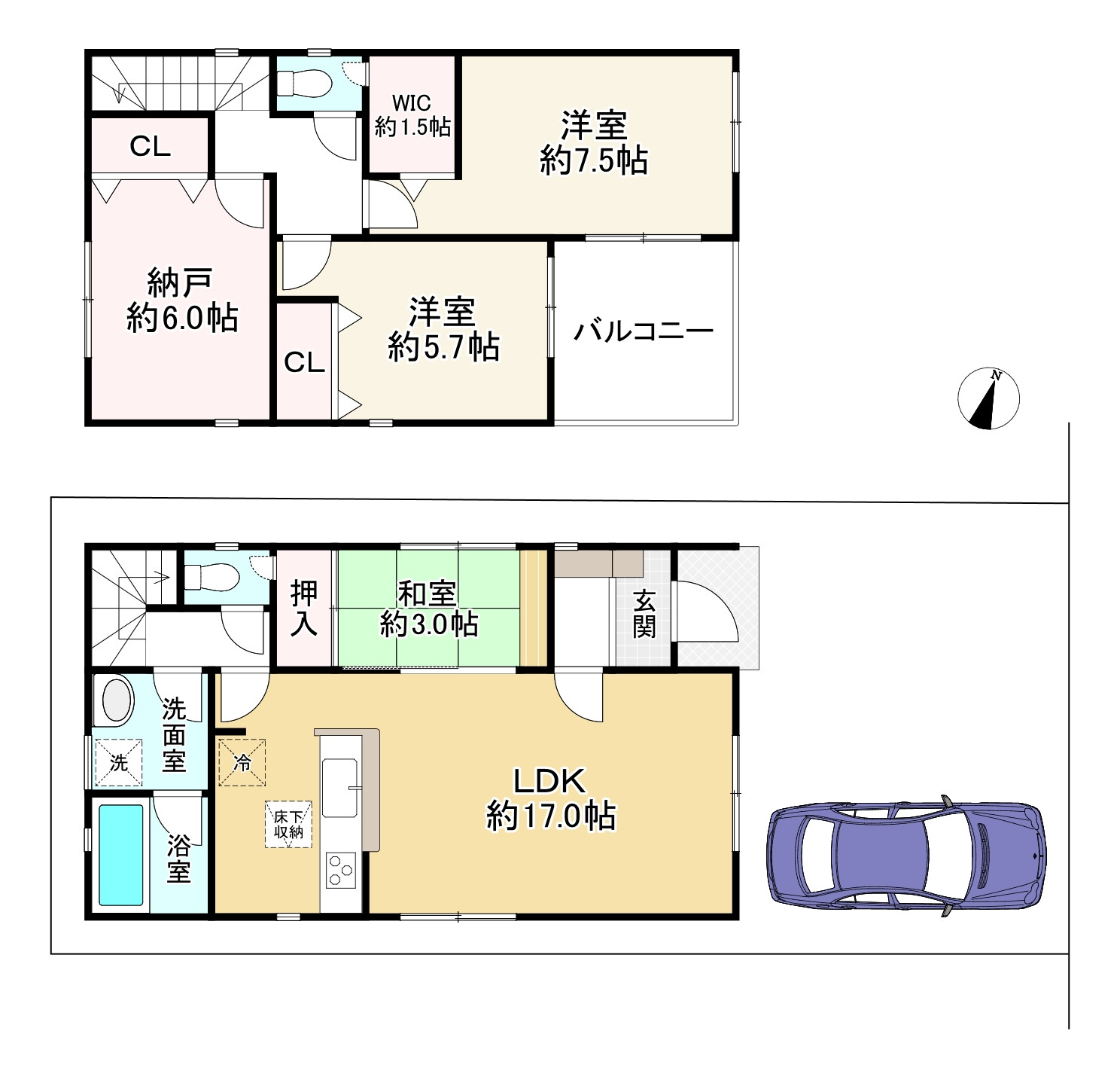 八幡市男山長沢 ３号棟 京都府八幡市の新築戸建 福屋不動産販売
