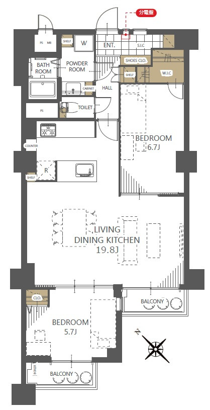 間取り図