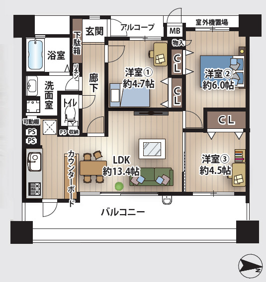 間取り図